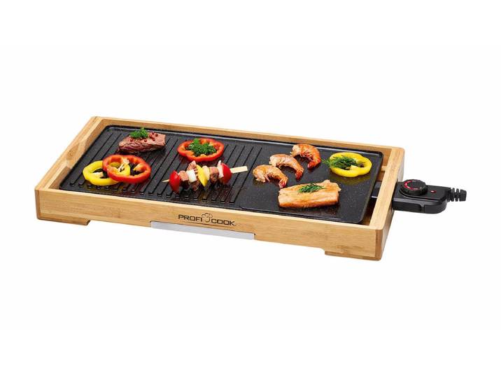 ProfiCook TYG 1143 Teppanyaki-Grill – Tischgrill – schwarz