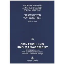 Folgekosten von Gesetzen, Fachbücher von Andreas Hoffjan, Annehild Bramann, Stefan Kentrup