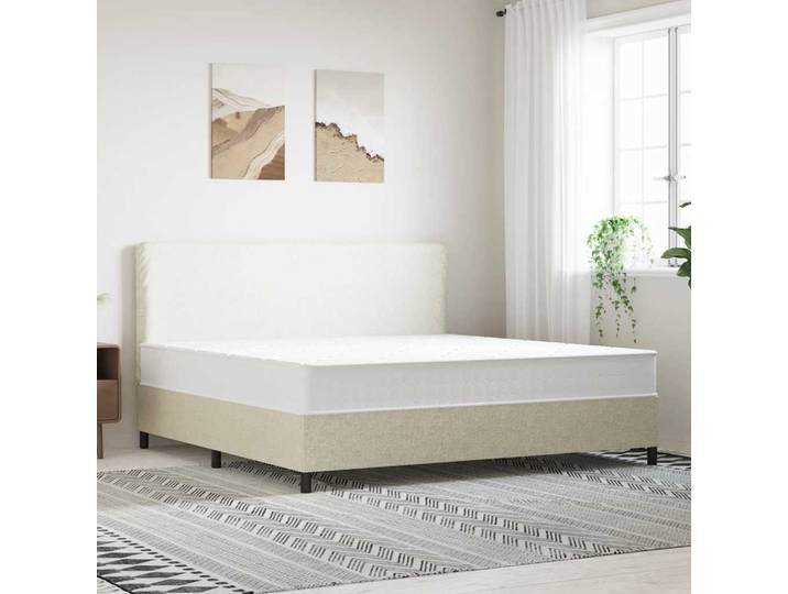 vidaXL Matratze Taschenfederkern Mittelfest 200x200 cm