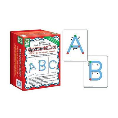 Textured Touch and Trace: Uppercase, Nonbook von , Carson Dellosa Education, 978-1-933052-59-5