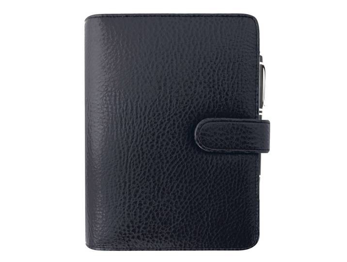 Exacompta Organiseur semainier Exatime Baltique 21 - 19 x 23 cm - Noir - 16 mois Septembre 2026 à Décembre 2027