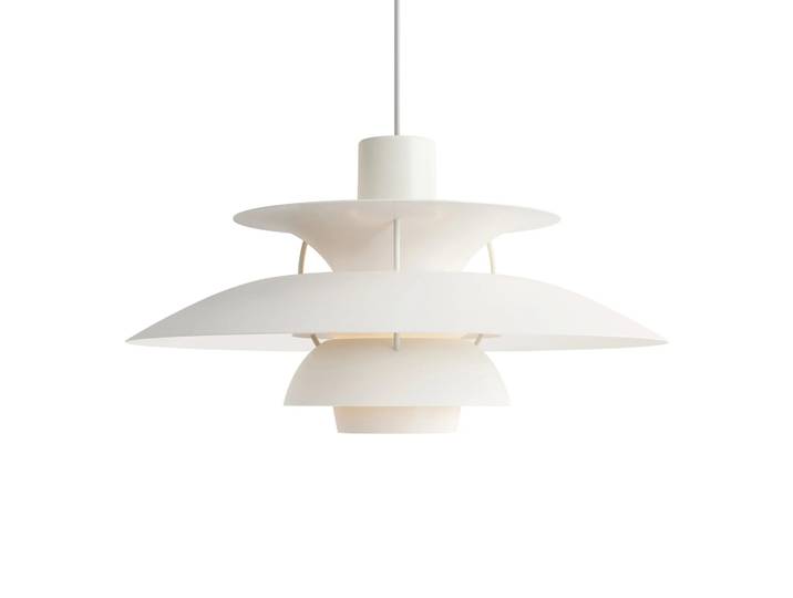 Louis Poulsen Suspension PH 5 Ø500, Blanc