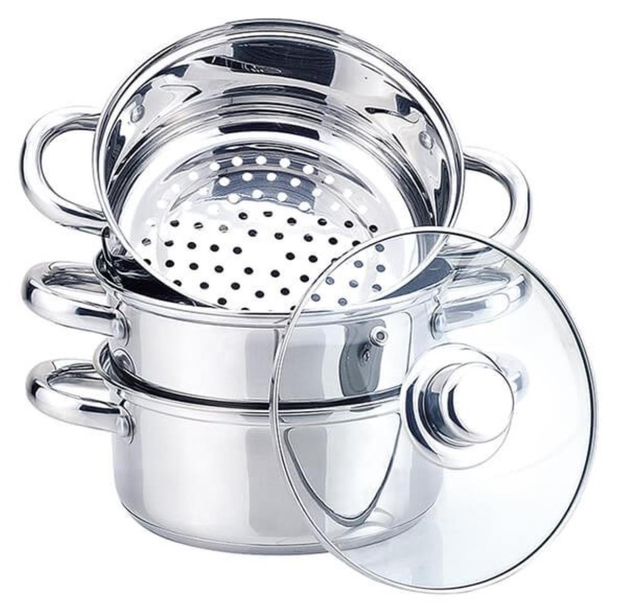 Maestro stoompan 22 cm 4,0 liter MR290022