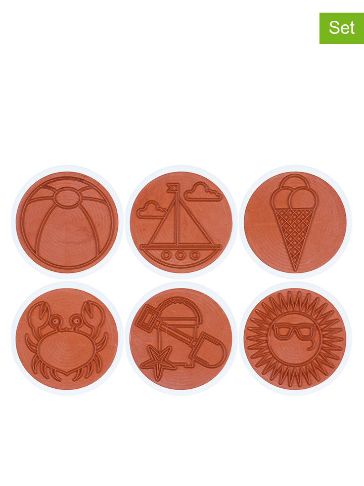 SUNNYSUE 6tlg. Riesenstempelset "Sommer" - ab 3 Jahren - onesize