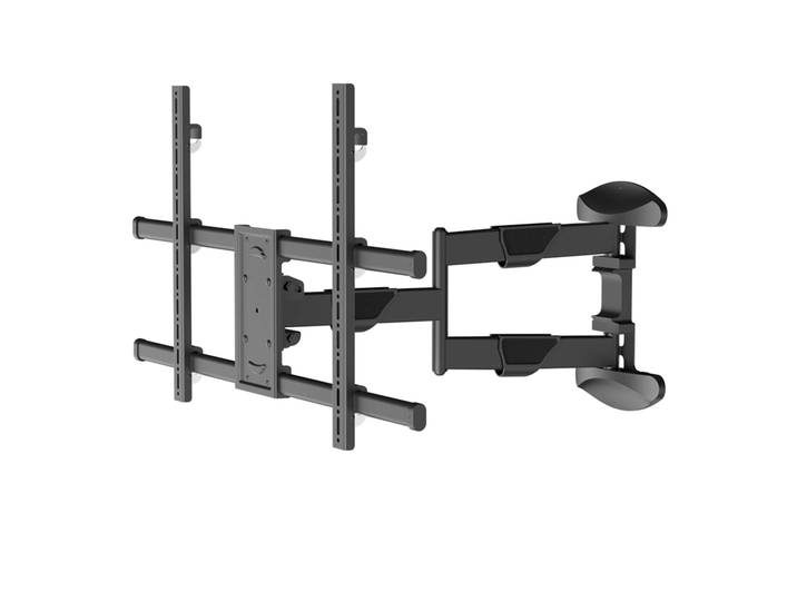 Support mural pour téléviseur HILLPORT à bras long pour téléviseurs de 37 à 75 pouces, support d'angle entièrement articulé avec extension, ±90° ° Rotatif, inclinable et réglable en hauteur DY858