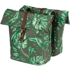 Doppelpacktasche Basil Ever-Green thymian grün, 28x16x35cm, 28-38ltr