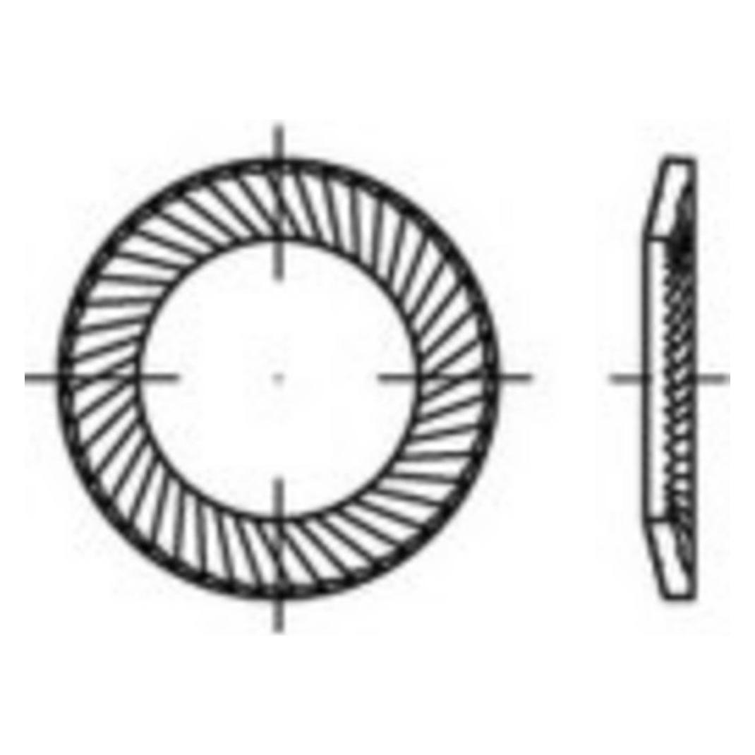 Conrad Components Unterlegscheiben (881210049080000)