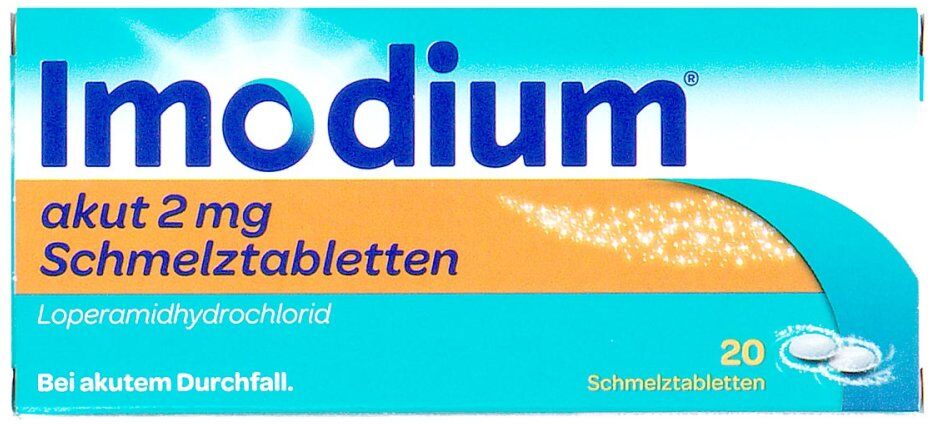 Imodium akut 2 mg Schmelztabletten 20stk