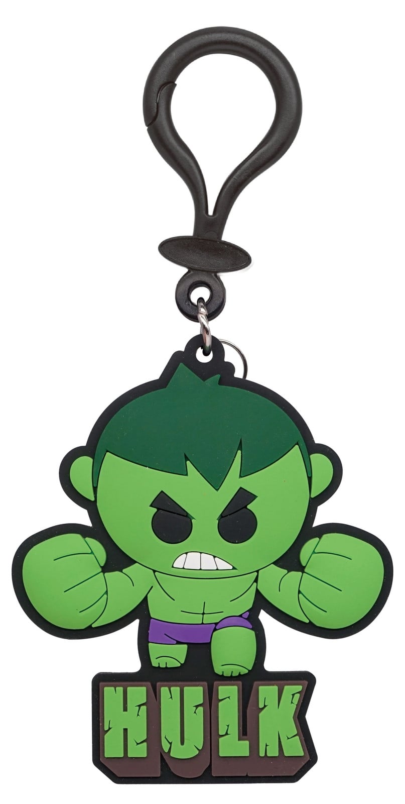 Marvel Hulk Soft Touch PVC sleutelhanger en tasclip