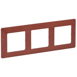 Legrand 754073 Valena Life 3-Fach Rahmen TerrACotta