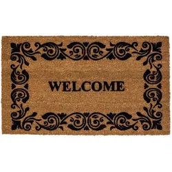 Astra Fußmatte Coco Design D. 04 Welcome 45x75 cm