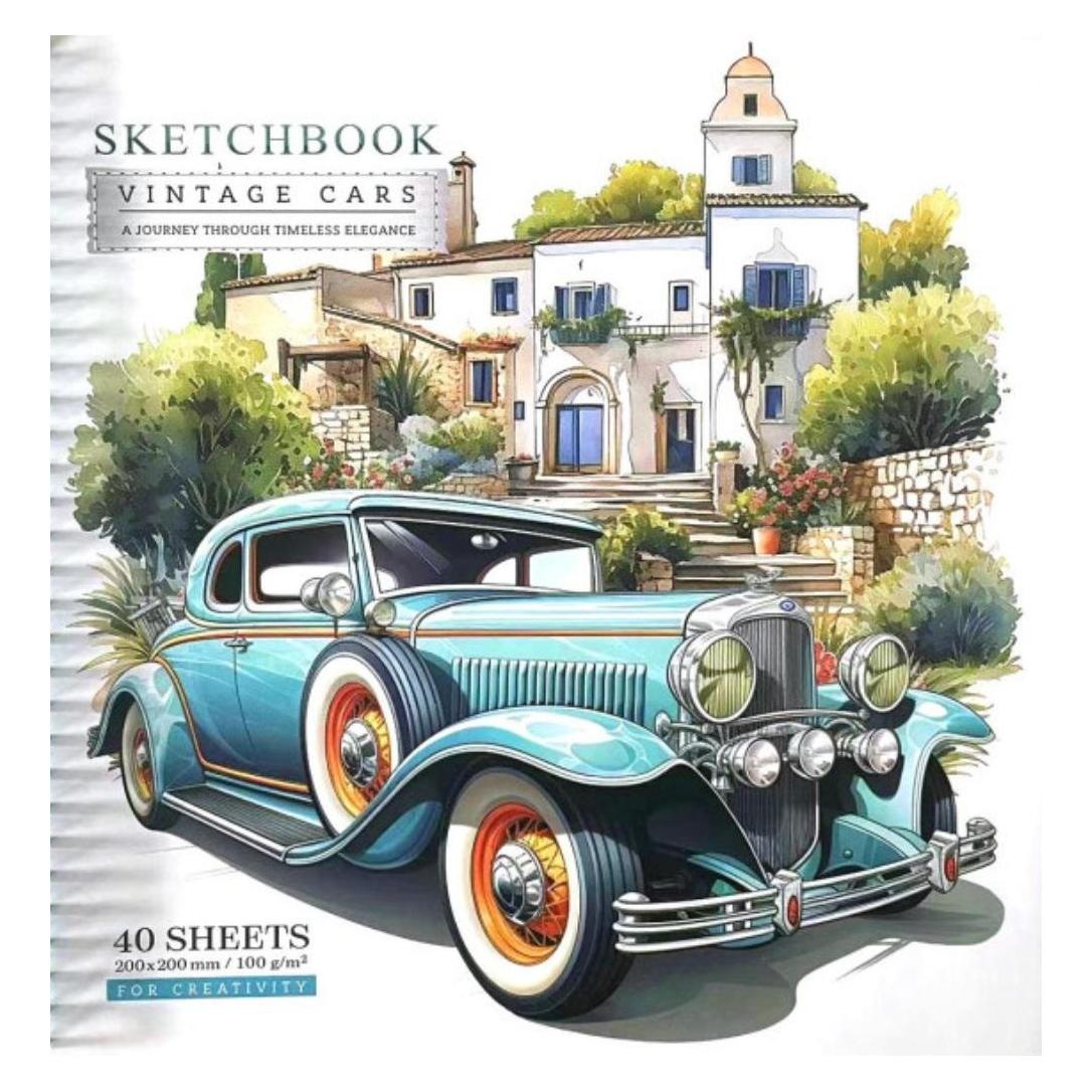 Skizzenbuch 200x200/40K glatt Car FRESH (200 x 200 mm) (49006054)