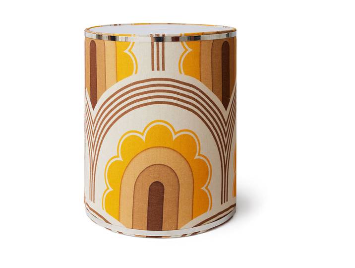 HKliving Lampenkap Motif Ø38cm - Geel
