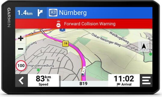 Garmin 010-02728-15 Campercam Navigatore Fisso Per Camper Dash Cam Integrata Display 7" Tft Touch Screen Mappa Full Europa 46 Paesi Colore Nero - 010-02728-15