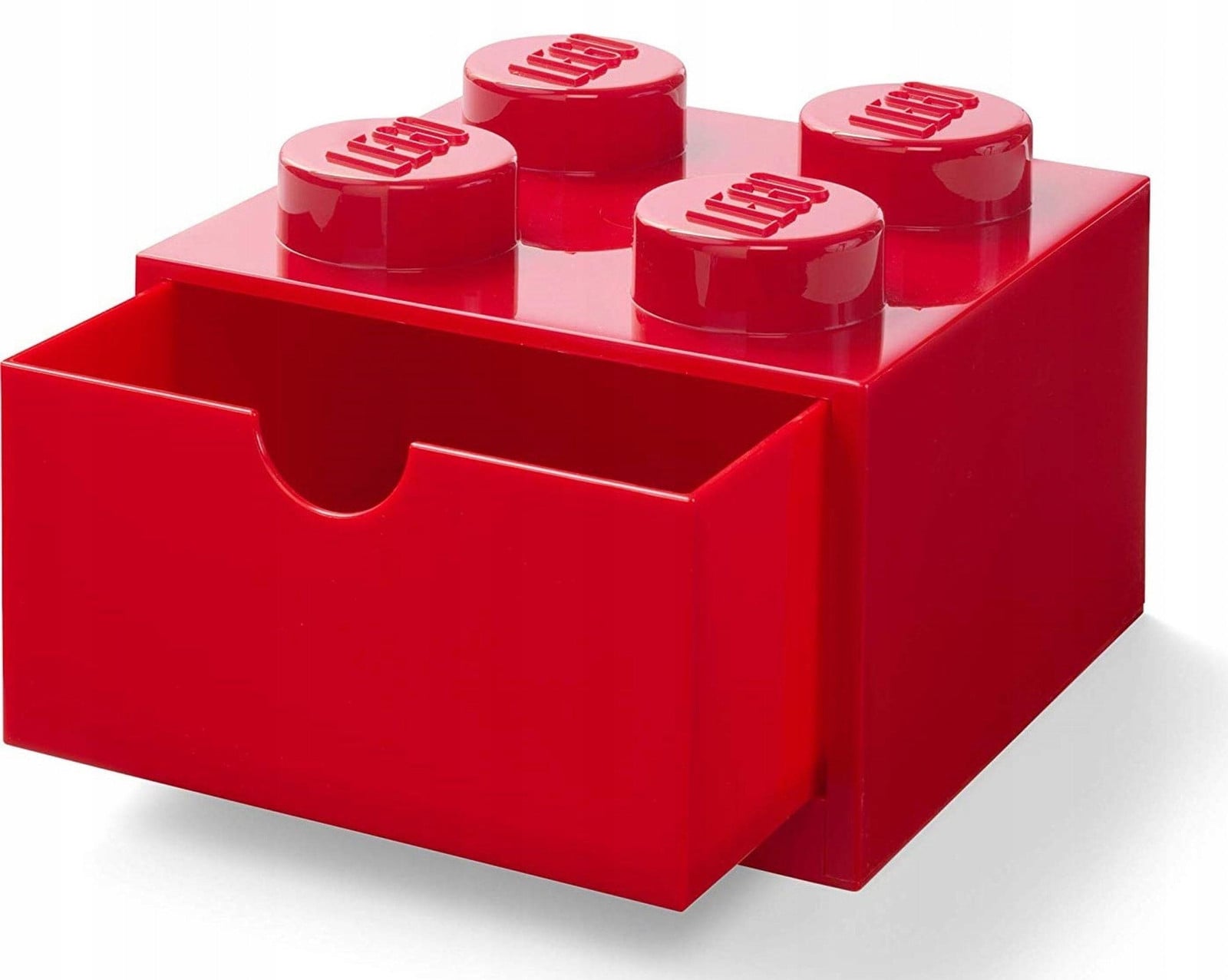 LEGO Opbergbox voor bureau en lade, rood