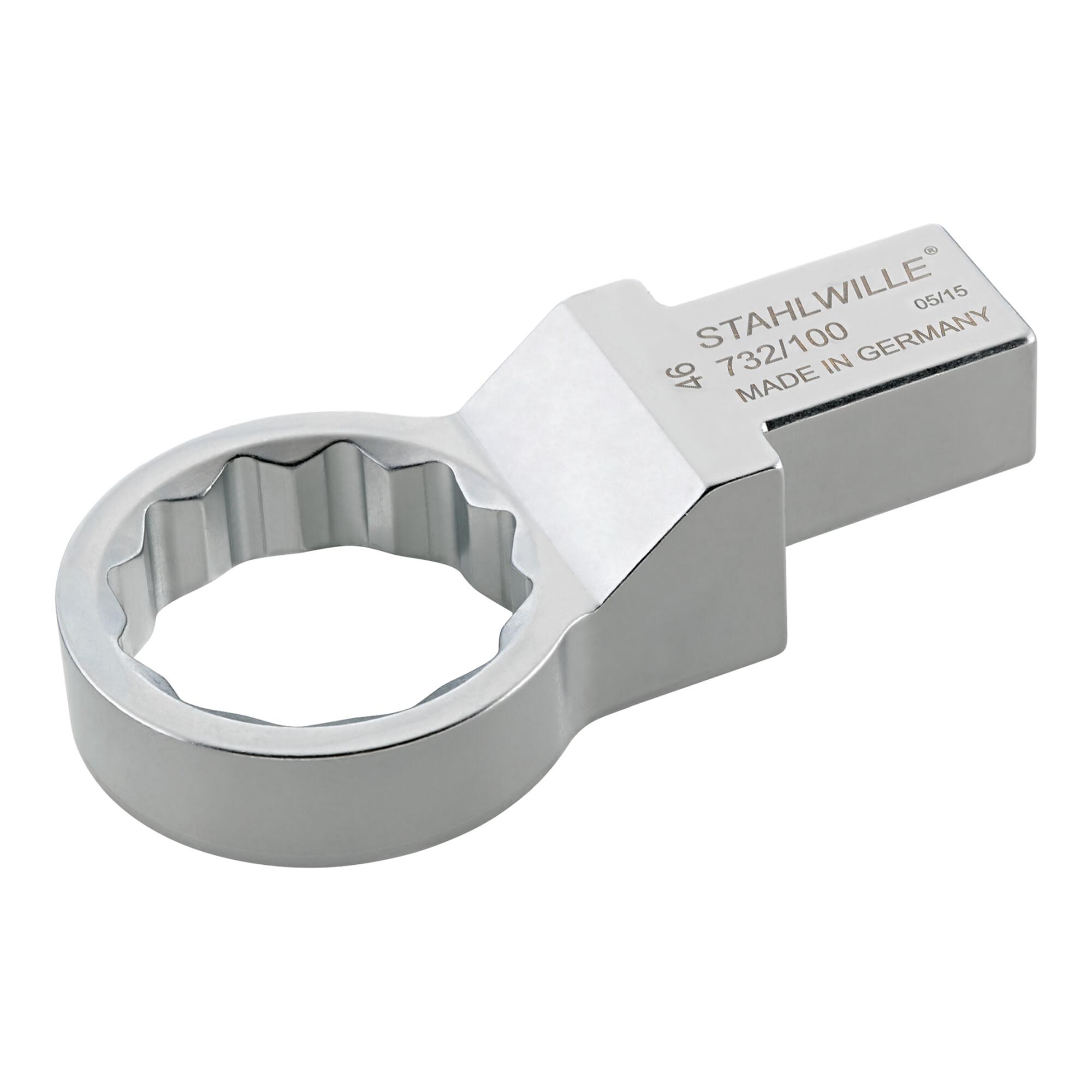 Stahlwille Ring-Einsteckwerkzeug SW.50mm Wkz.Aufn.22x28mm (58221050)