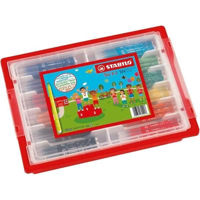 STABILO Filzstifte Trio A-Z, 144er Box