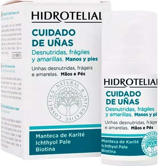HIDROTELIAL hidratante cuidado uñas amarillas y desnutridas 15ml
