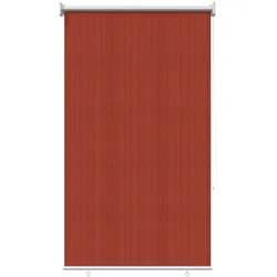 vidaXL Außenrollo 90% UV-Block Terrakotta 120 x 230 cm HDPE