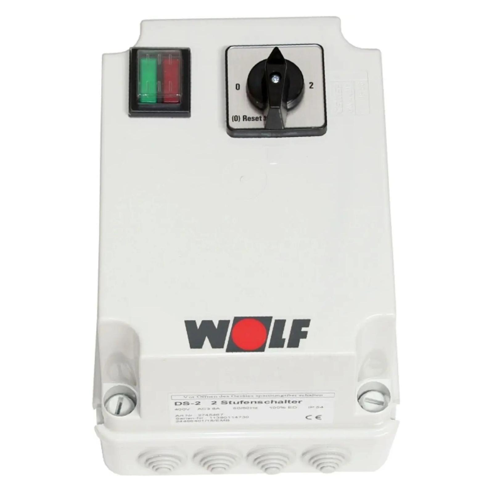 Wolf-Garten Wolf 2-Stufenschalter DS-2 Motorvollschutzschalter 4kW, 400 V (2745467)