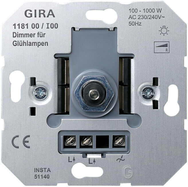 Gira Module variateur 100-1000W 118100 (118100)