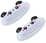 Uplifted Finds Cute Animal Multifunction Squeezer   Premium Cartoon Toothpaste Dispenser & Bathroom Tube Infrastructure 2 Pcs Panda