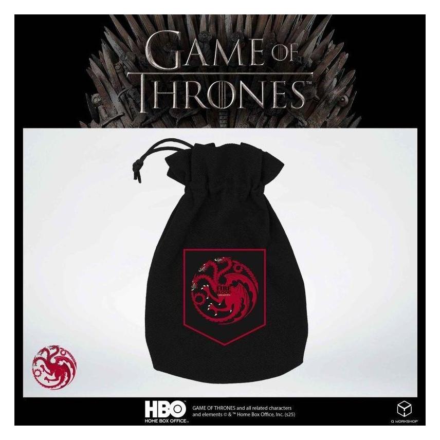 Q Workshop Game of Thrones. Targaryen Dice Pouch (5907699498215-5907699498215)