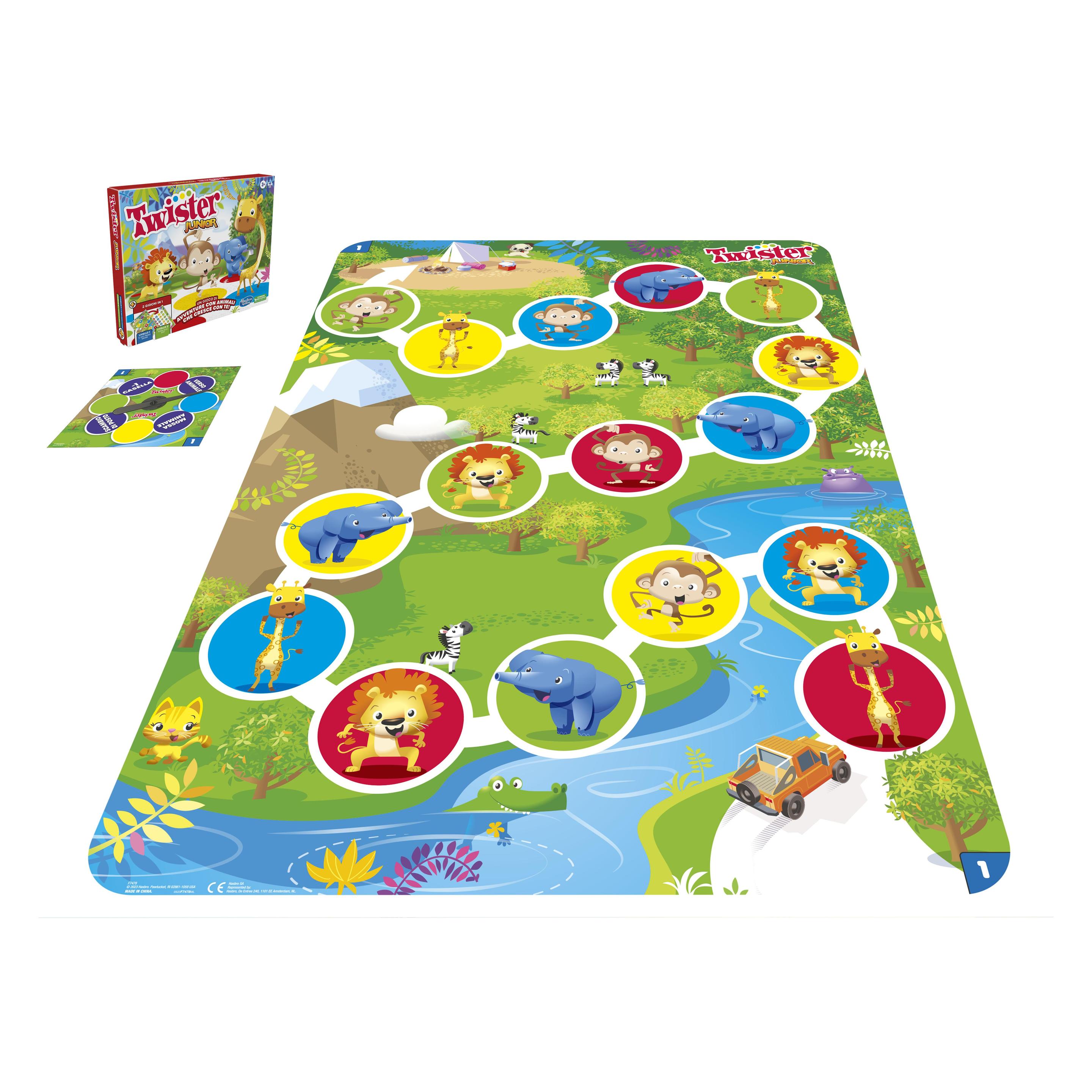 Hasbro Gaming Twister Junior (Niederländisch, 2 - 4 Spieler) (F7478104)