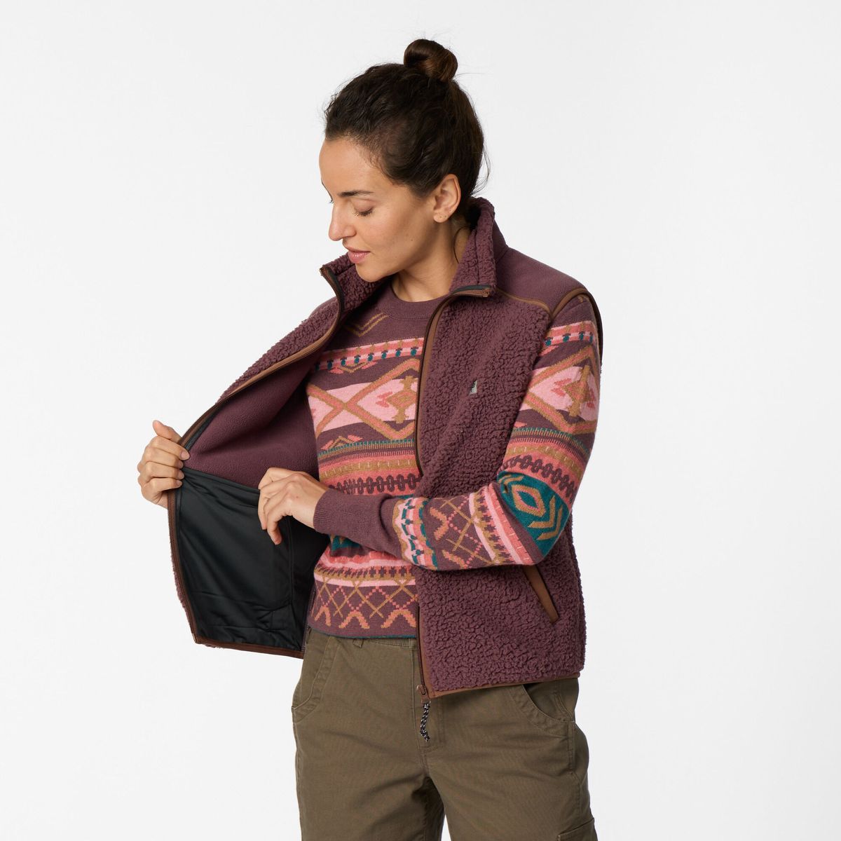 Royal Robbins W Palisades Vest huckleberry (540) XL Y14500029540XL