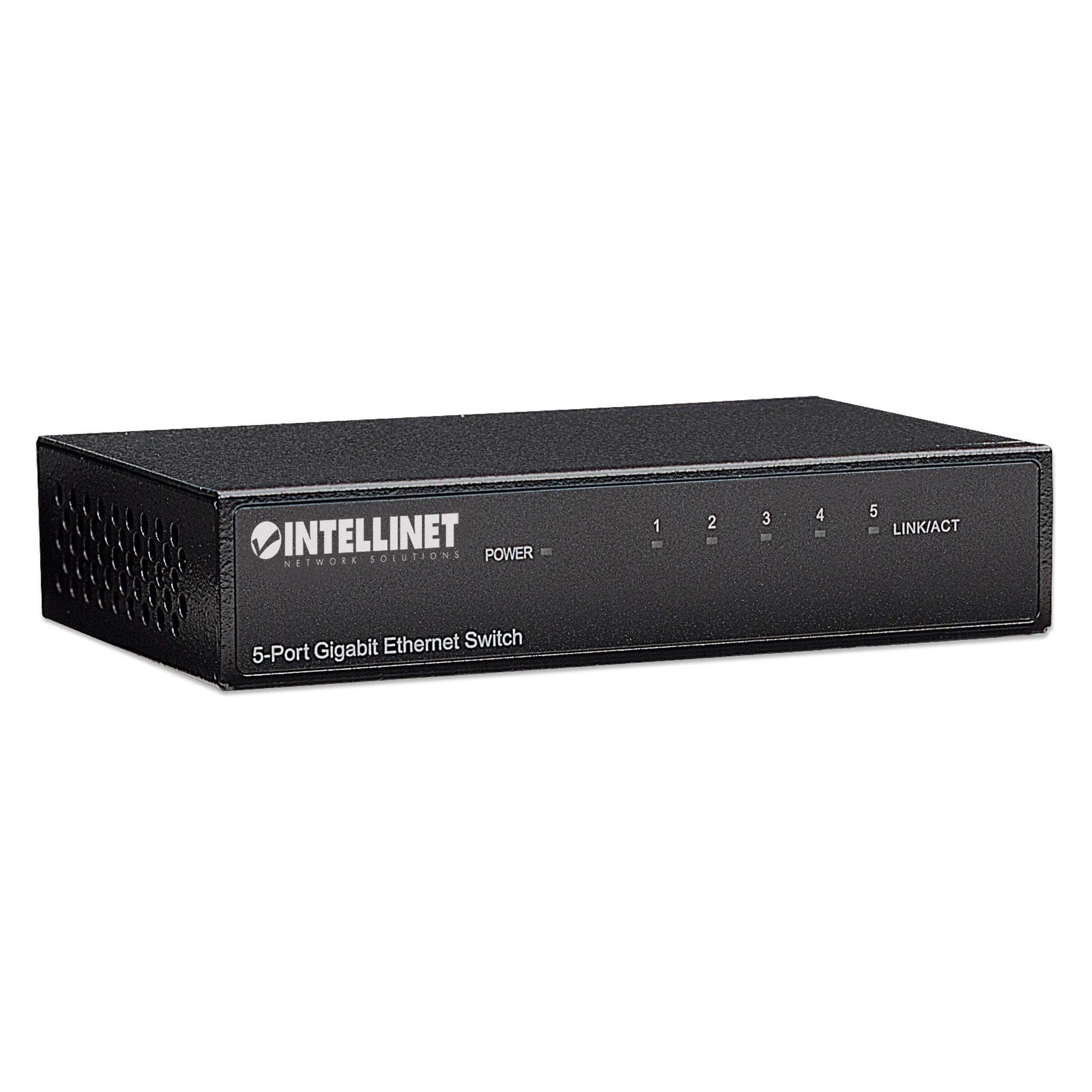 Intellinet Port Gigabit Switch (5 Ports) (530378)