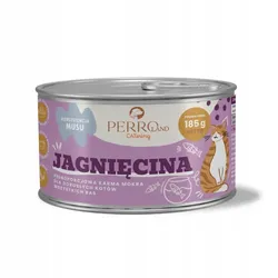 PERRO CATering Lamm-Monoprotein-Alleinfutter für Katzen, 185 g
