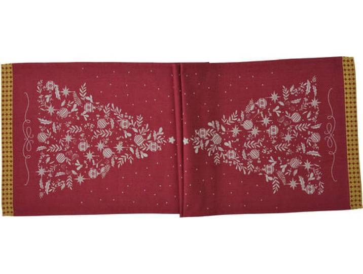Sander Sander tafelloper Chef Tree 47x150 Fb. 01 - Red