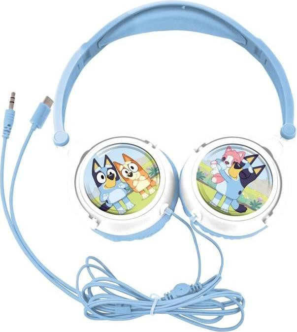 Lexibook Kinderkoptelefoon Bluey, Bekabeld, Stereo, Opvouwbaar, met Volumebegrenzing