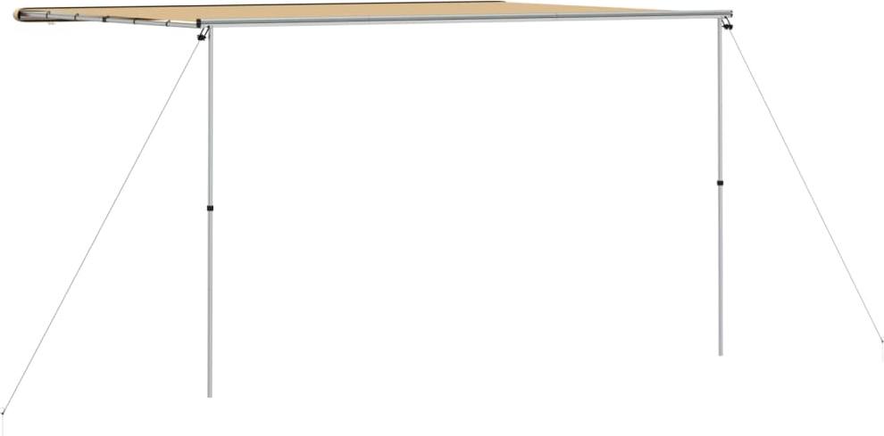 Wohnwagen-Markise 4x3x2,15 m Beige