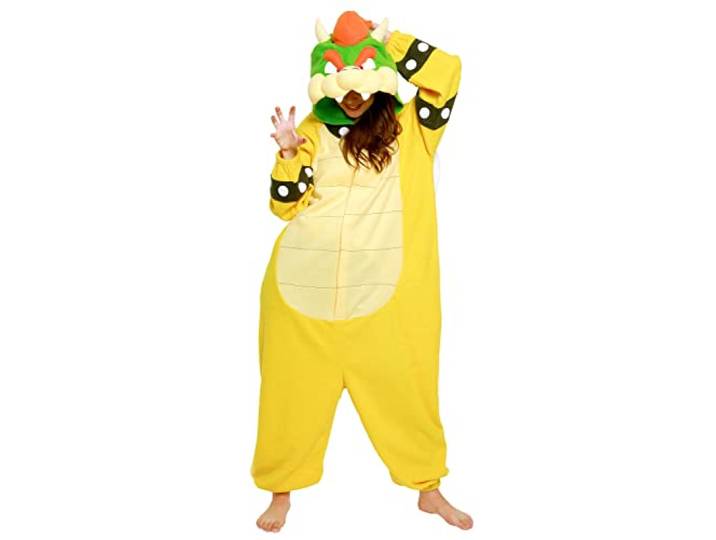 Bowser Onesie Kigurumi Verkleedkleding SAZAC Kigurumi Volwassenen & Kinderen One Size Fits All (155-180+ cm)