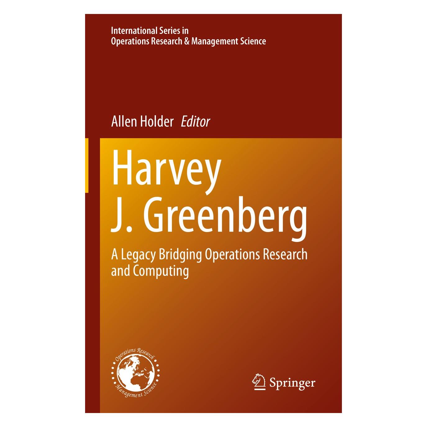 Springer Harvey J. Greenberg (Englisch, Hardcover, Allen Holder) (9783030564285)