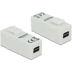 Delock Keystone Modul mini DisplayPort Buchse > mini DisplayPort Buchse