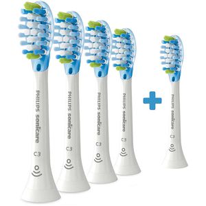 Philips Aufsteckbürsten Sonicare C3 Premium Plaque Defence, HX9044/88, Standard, weiß, 5 Stück