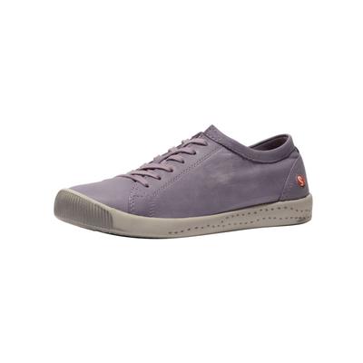 Sneaker SOFTINOS "softinos Sneaker Leder", Damen, Gr. 38, lila (lavendel), Leder, Schuhe Sneaker