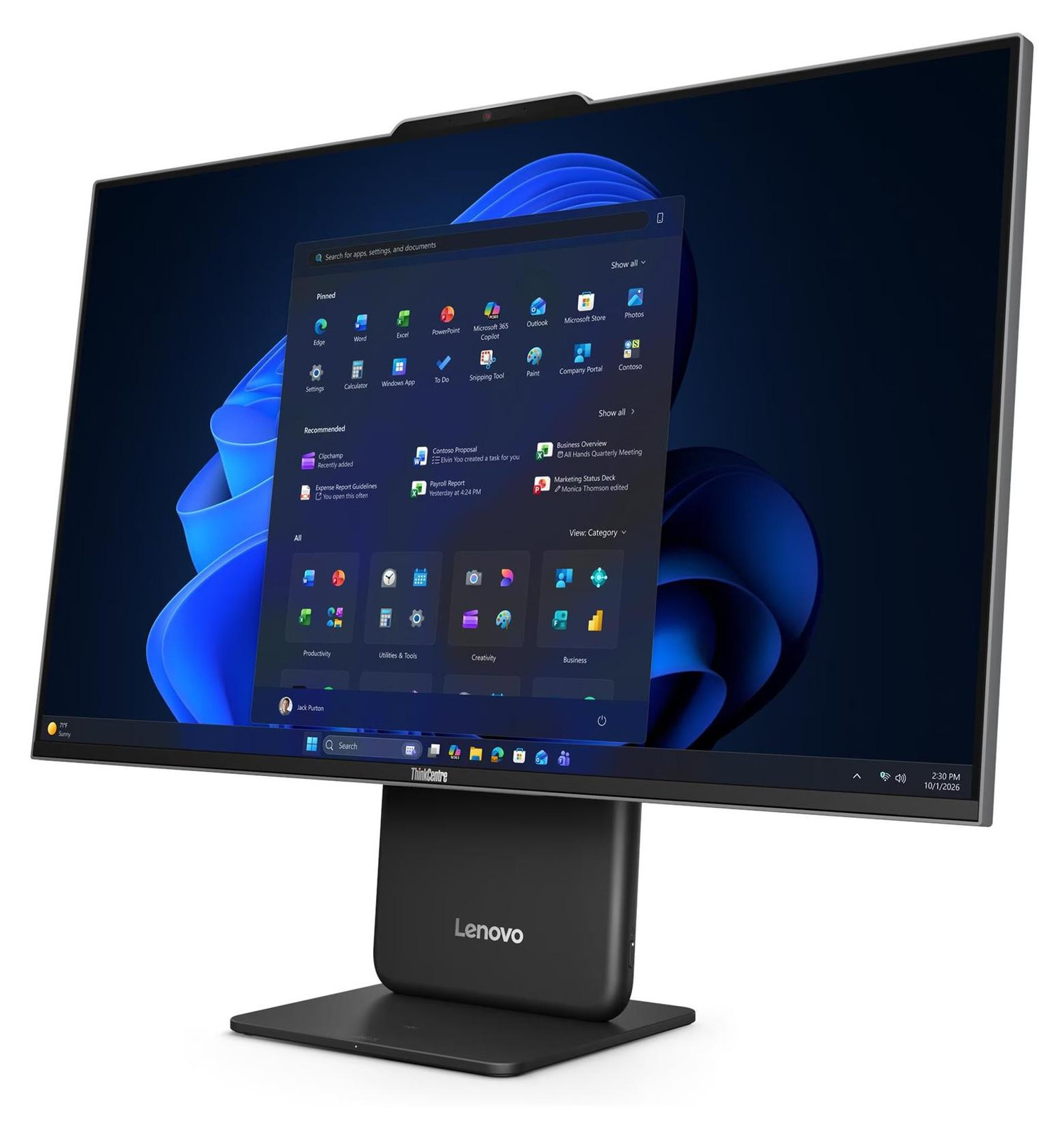 Lenovo ThinkCentre neo 50a 27 Gen 7 13RU All-in-One computer