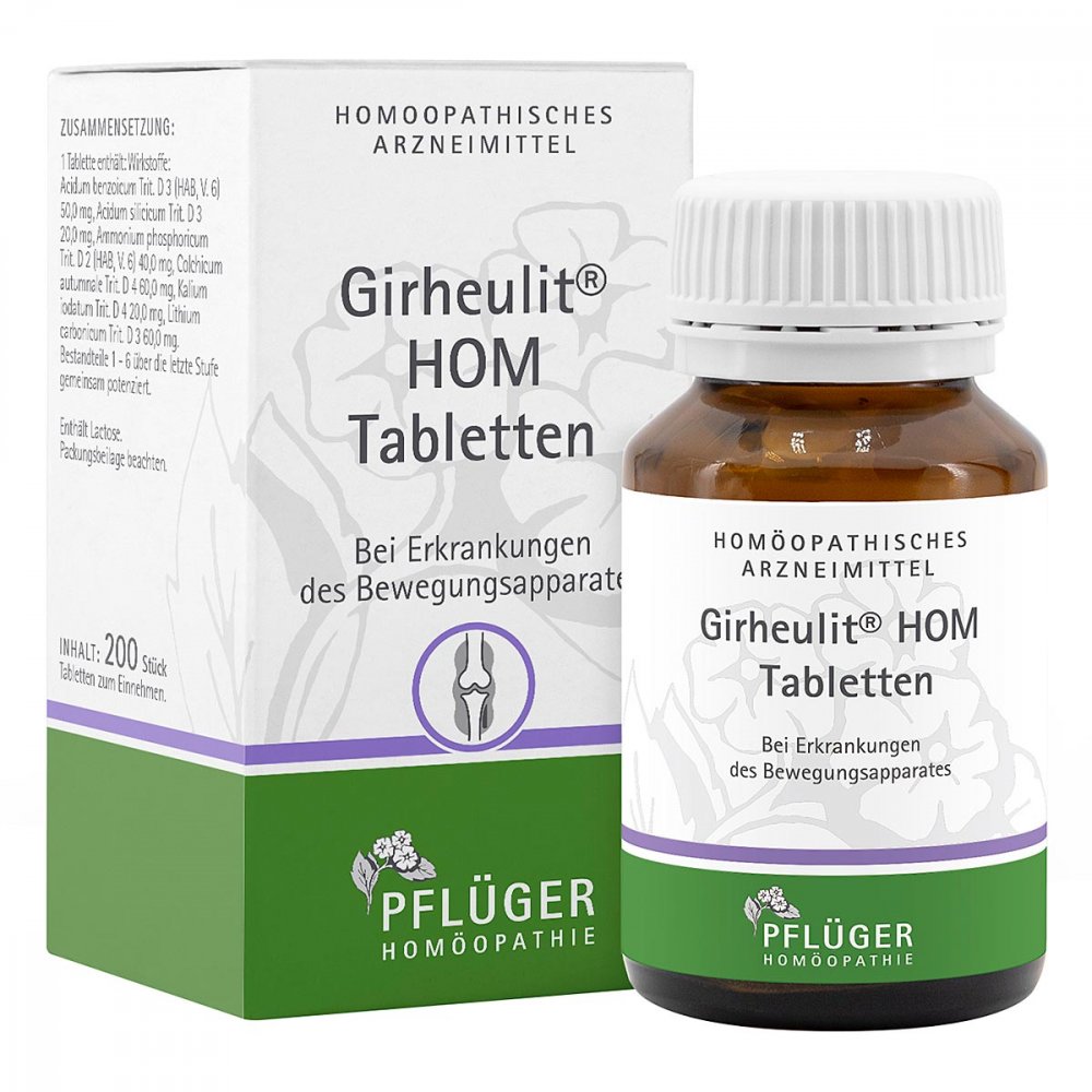 Homöopathisches Laboratorium Alexander Pflüger Gmb Girheulit Hom Tabletten 05553790