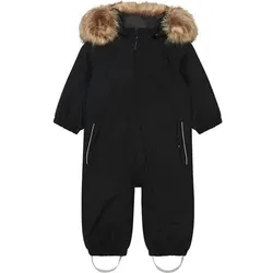 COLOR KIDS Color Kids Kinder Overall W. Fake Fur, Größe 80 in Schwarz Schwarz