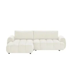 Primo Ecksofa mit Schlaffunktion Passo ¦ creme ¦ Maße (cm): B: 272 H: 81 T: 168.0
