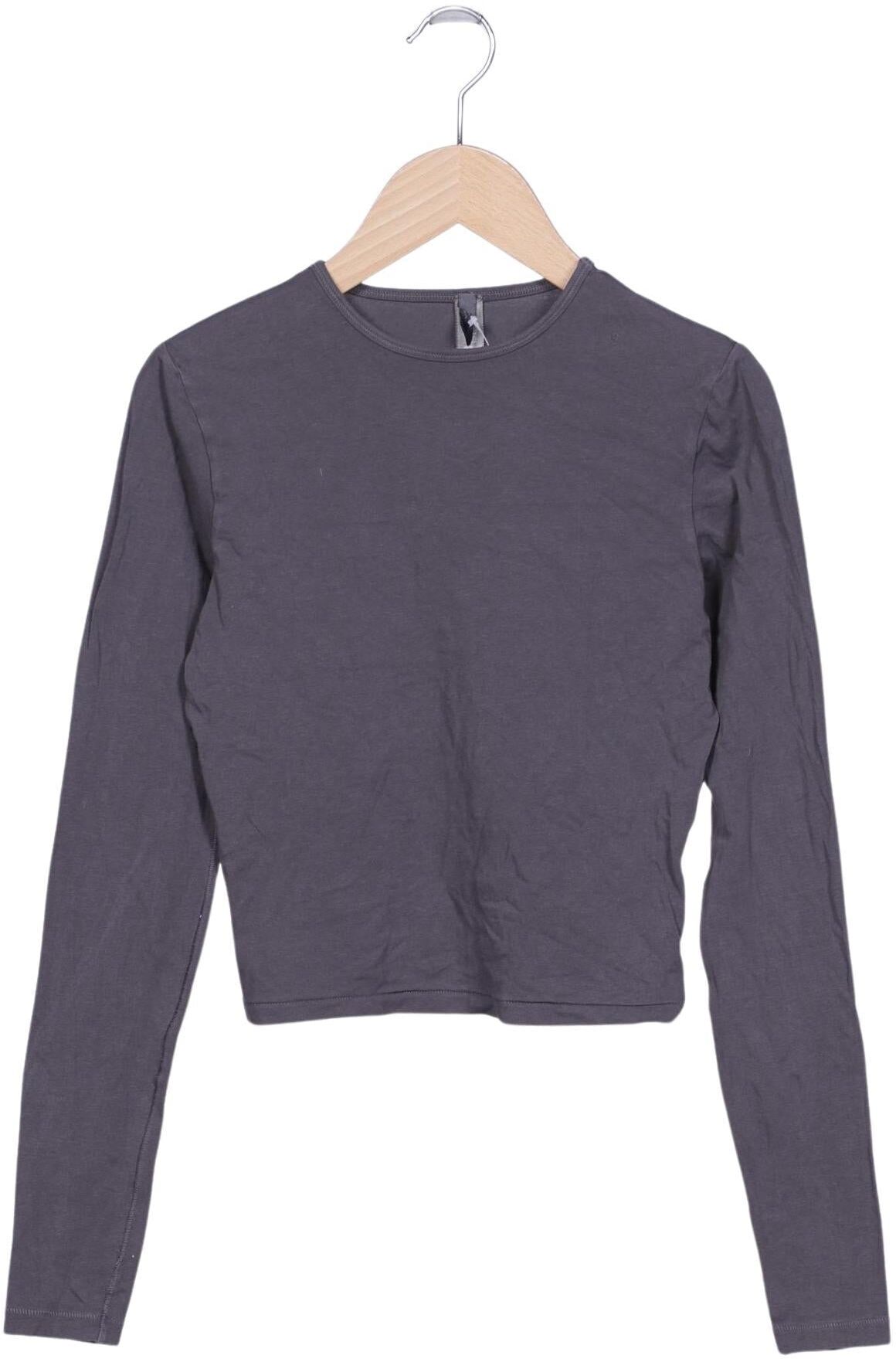 Skims Damen Langarmshirt, Grau, Gr. S, Baumwolle / Elasthan - Second Hand