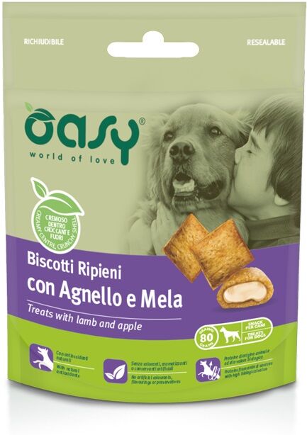 Wonderfood Spa Oy Dog Bisc Rip Agnel/mela80g