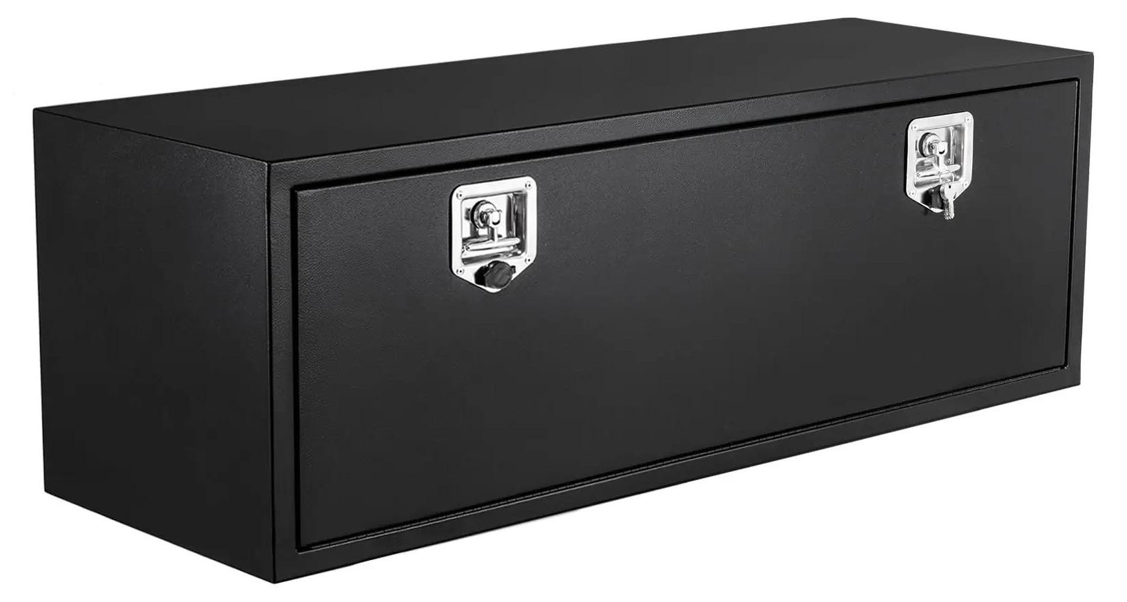 Unterflur LKW Werkzeugkasten - Staubox - 76 cm - Schwerlast - T-Griff Schloss - Für Pickup, Wohnmobil, Anhänger