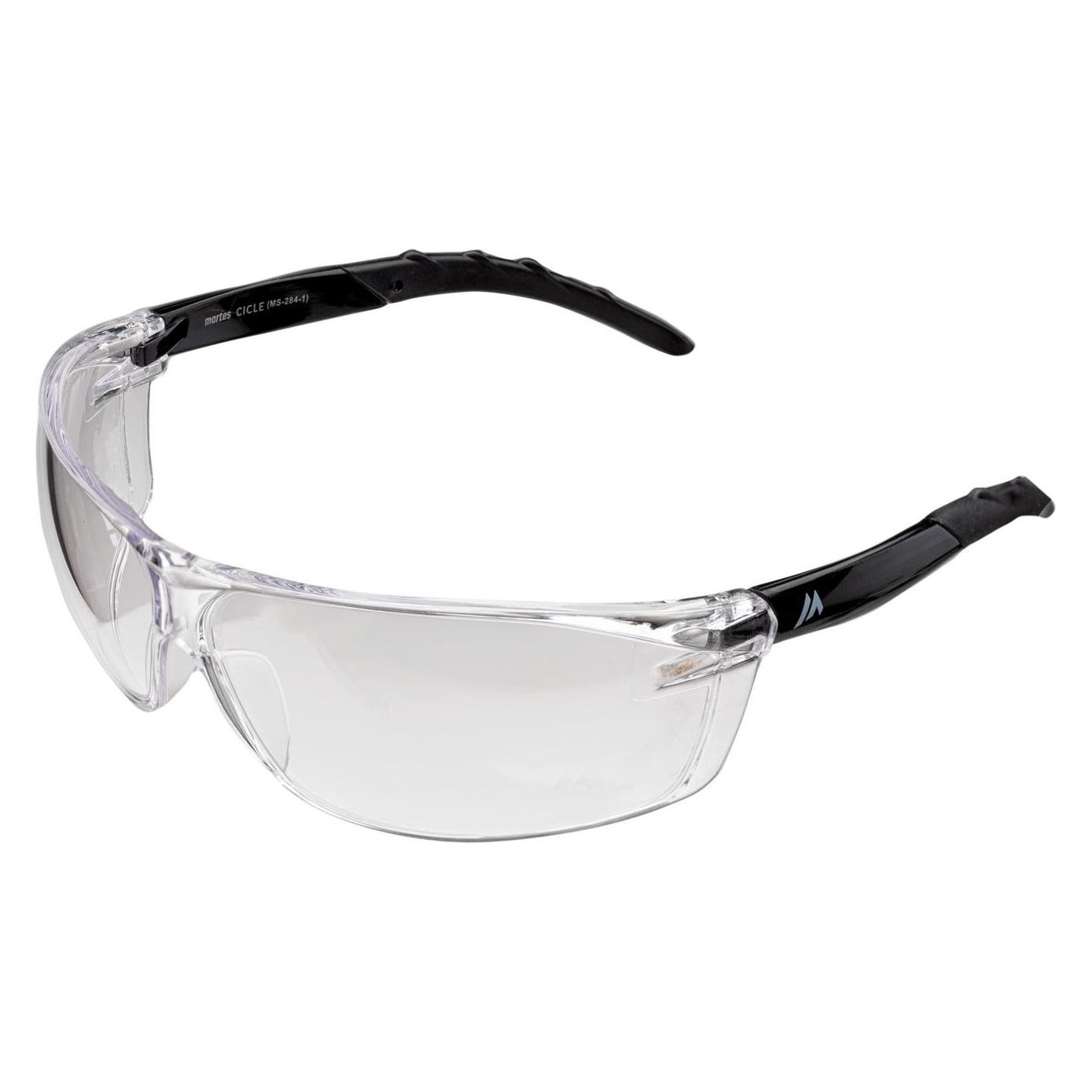 Martes Okulary Cicle racing red/bright white rozmiar S (Red, Bright White, Clear) (M000213440)