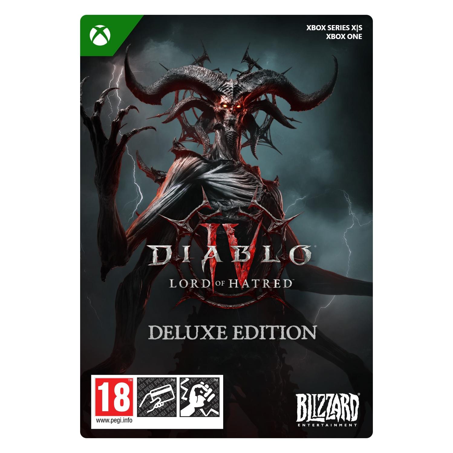 Microsoft Xbox Diablo IV: Lord of Hatred - Deluxe Edition Download Code (7CN-00196)