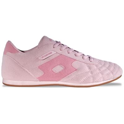 Sneaker LOTTO, Herren, Gr. 36, rosa (rose, leuchtendespink), Synthetik, mehrfarbig, Schuhe Sneaker, - mit aufwändigen Steppungen im Zehen- und Blattbereich