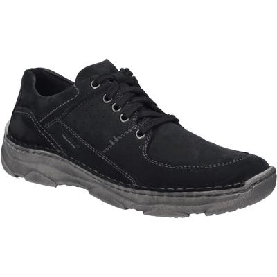 Schnürschuh JOSEF SEIBEL "Liam 01, schwarz", Herren, Gr. 42, schwarz, Obermaterial: 100% Rindsleder Leather cow., Schuhe Schnürschuh
